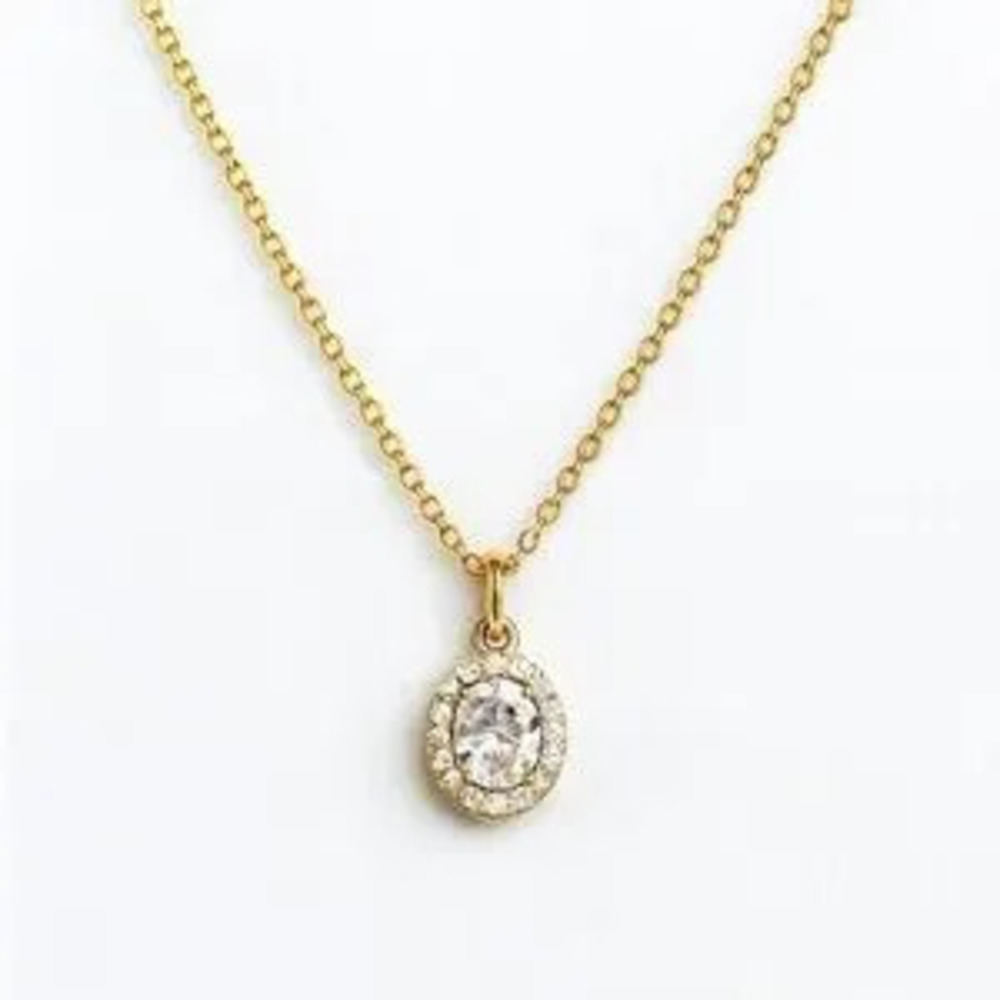 Ameli Classic Elegant Gold Pendant Necklace ??